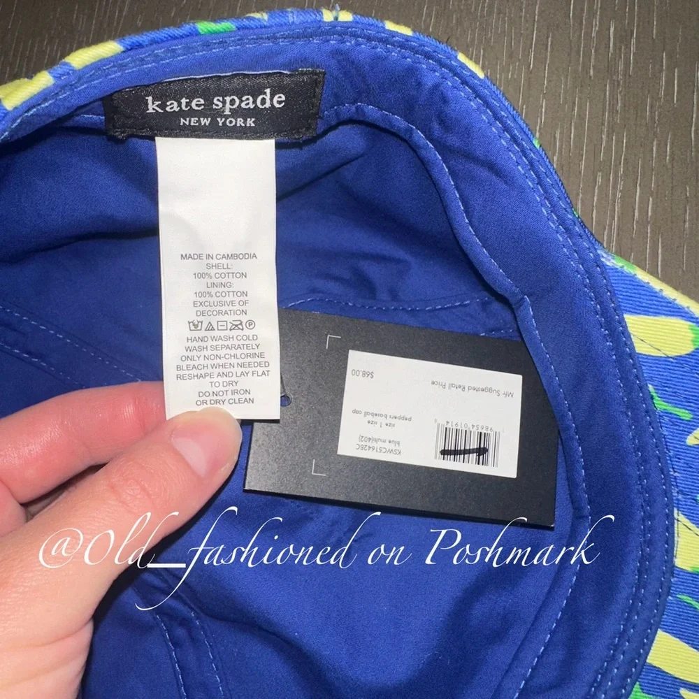 KATE SPADE Peppers Cap - Blue